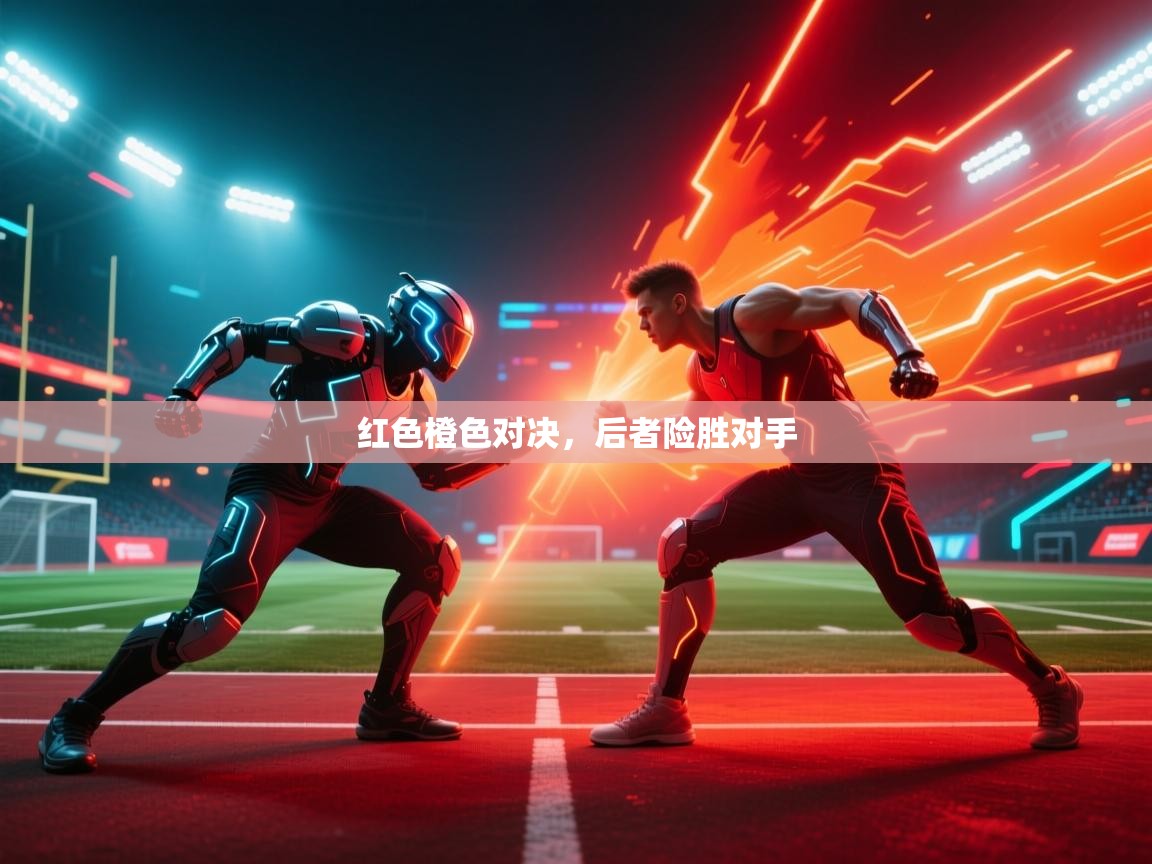 红色橙色对决，后者险胜对手